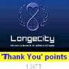 Longecity Volunteer, Take Action, Thank You Points