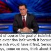 But Of course The goal Of indefinite life extension wont Be worth It steven colbert